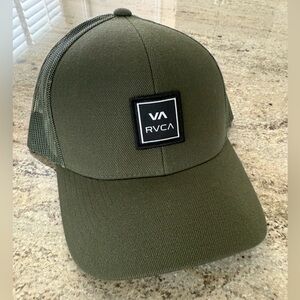 RVCA Forest Green Mesh Cap